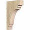 Ekena Millwork Pescadero Rough Sawn Corbel, Douglas Fir, 4"W x 12"D x 20"H COR04X12X20PEC00RDF - alternate 1